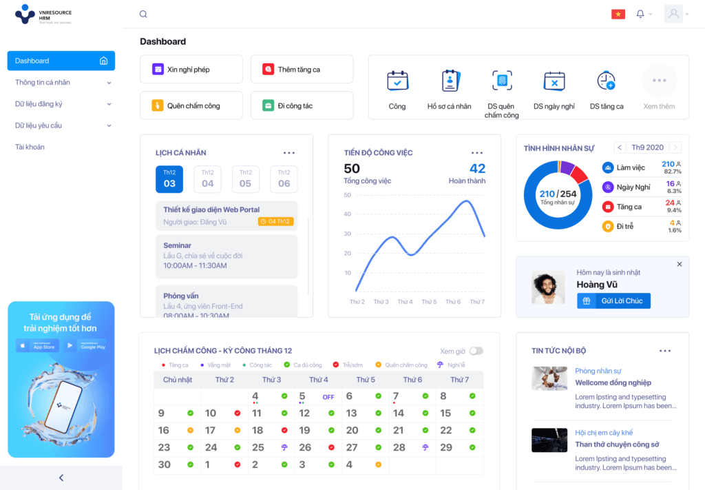 Web-app chấm công